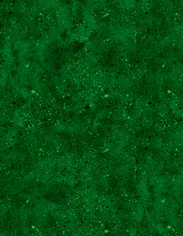 108" Spatter Texture Green - Wilmington Prints