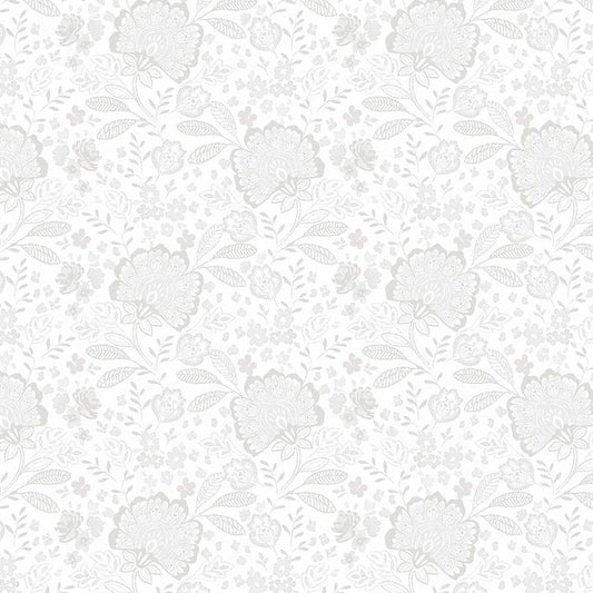 Elizabeth 108" Wide Backing White - P&B Textiles