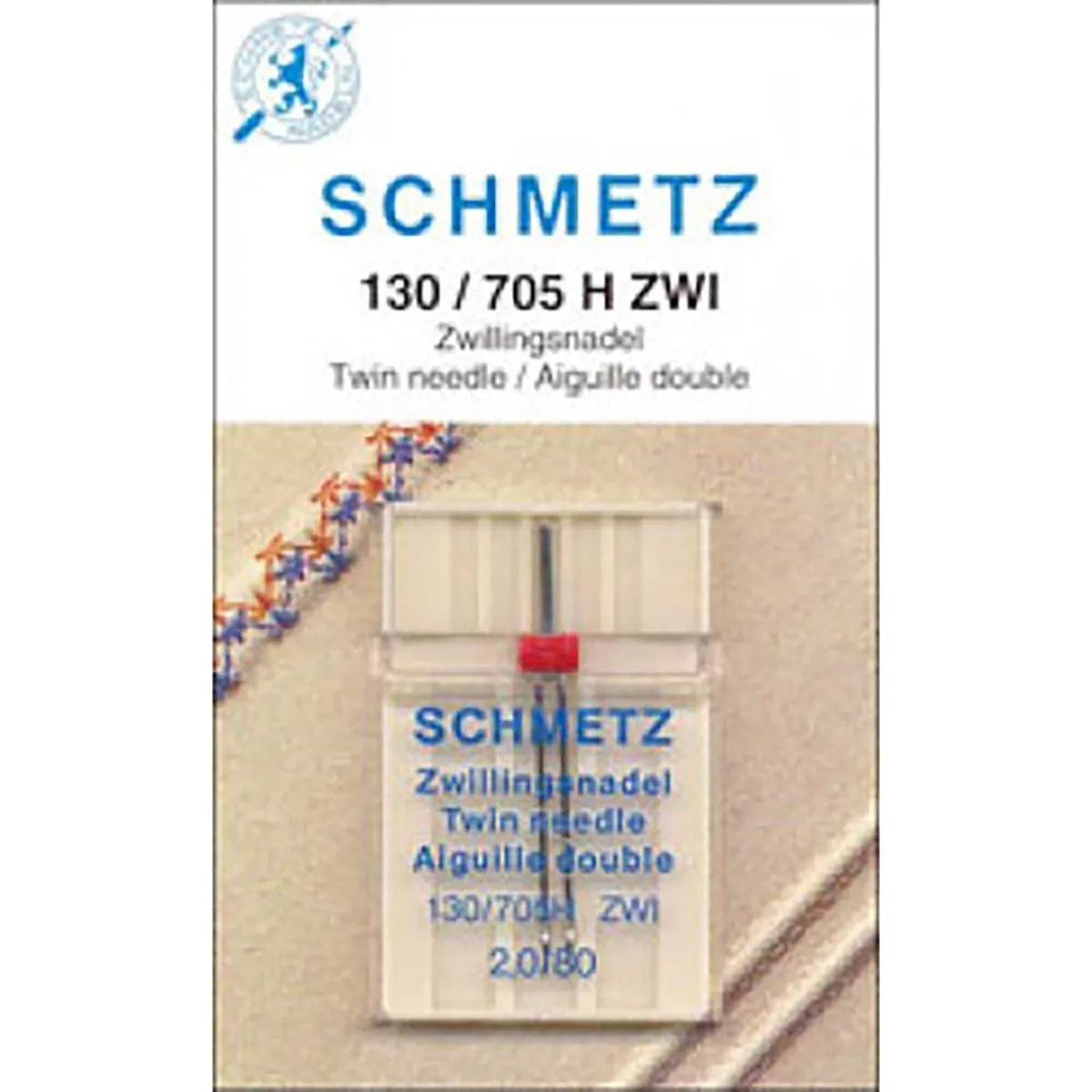 Schmetz Universal Twin Needle Sz 2,0/80