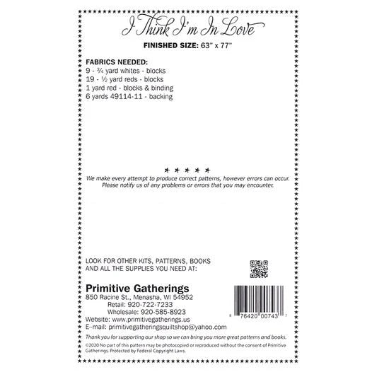 I Think I'm in Love - Primitive Gatherings