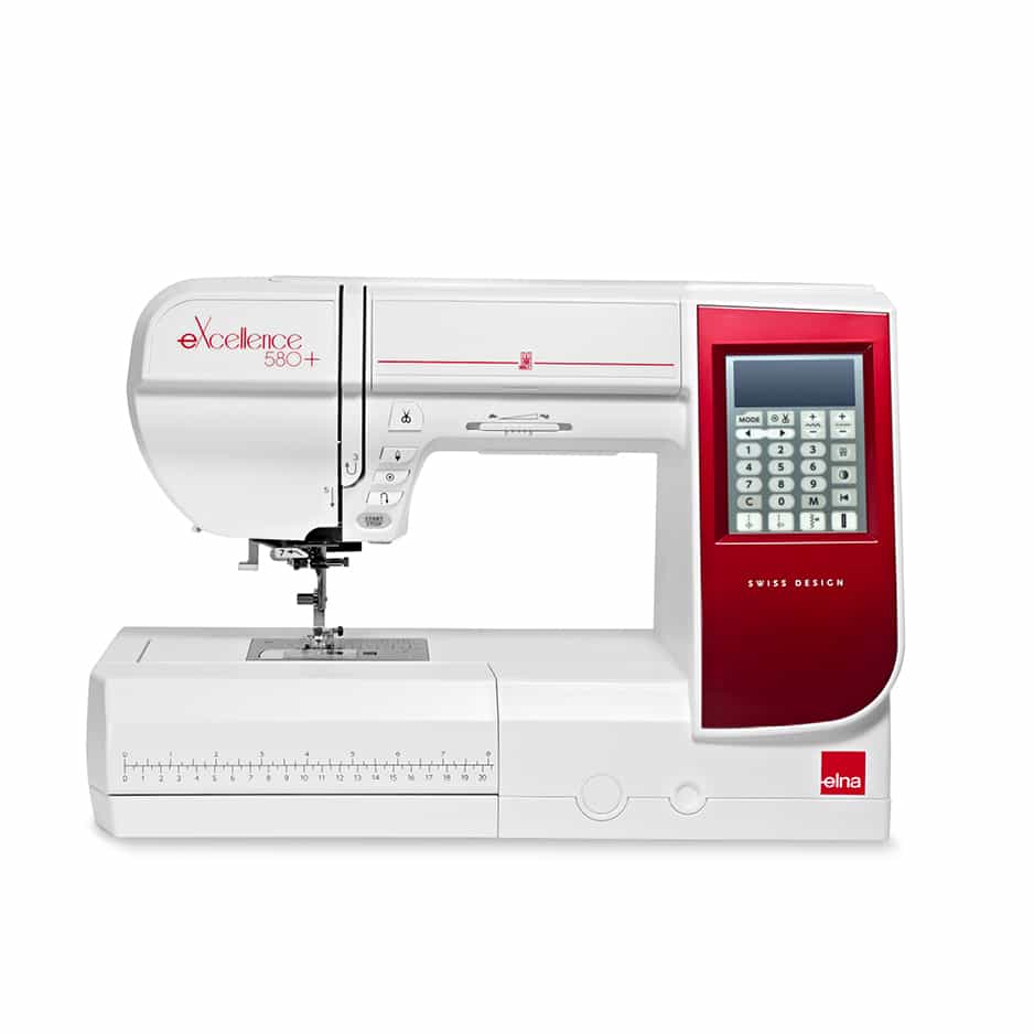 Elna eXcellence 580+ Plus Fashion & Decor edition
