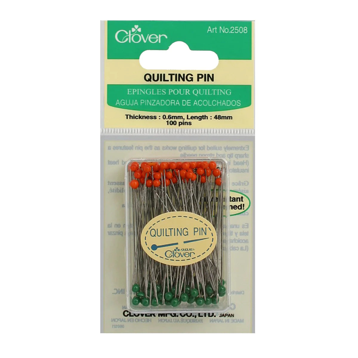 Quilting pins - Clover