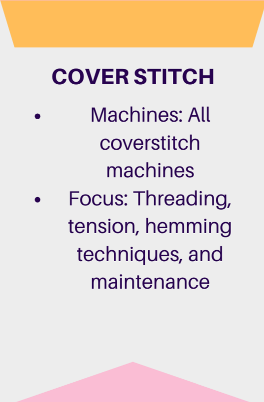Class: Cover Stitch
