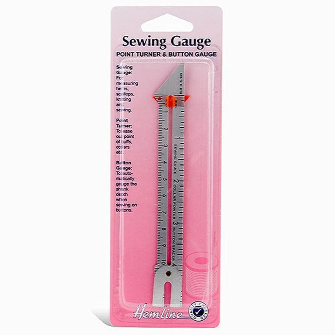 Hemline Sewing & Knitting Gauge