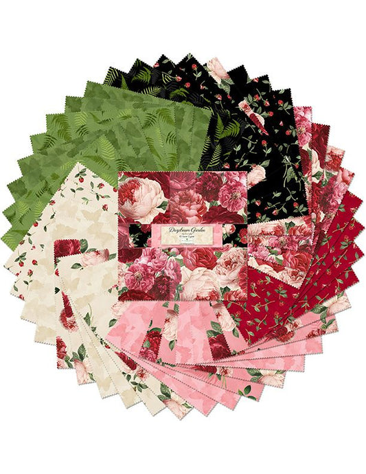 Daydream Garden: 10 Karat Crystals - By: Wilmington Prints