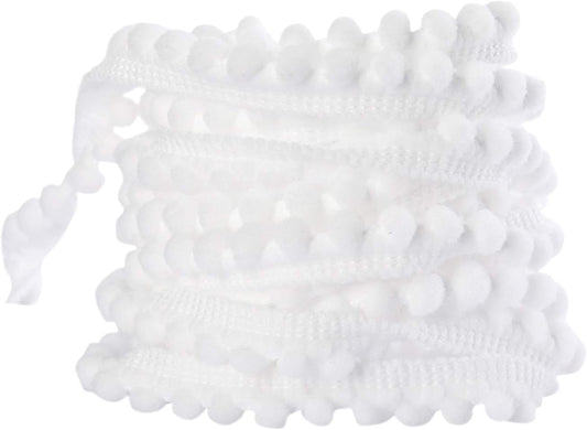 Mini Pom Pom Trim Ball Fringe - Ribbon Sewing Fringe
