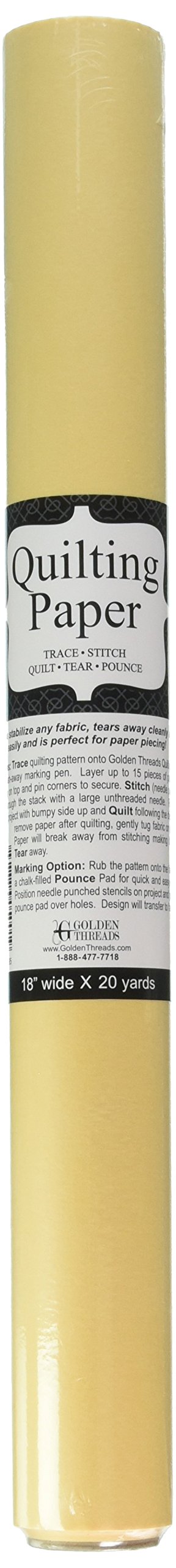 Golden Threads Quilting Paper 18"