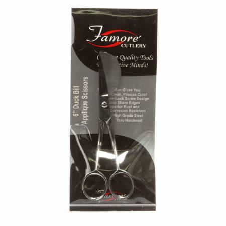 Famore Duckbill Applique Scissor 6in