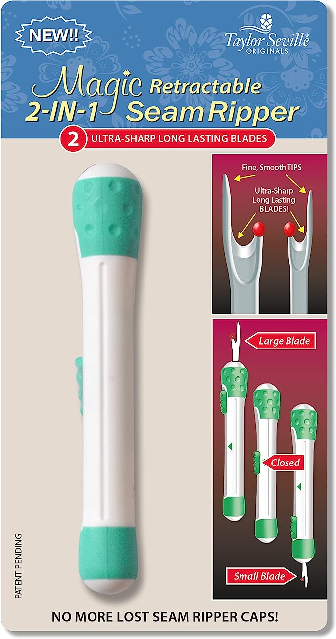 Taylor Seville Magic Retractable 2 in 1 Seam Ripper