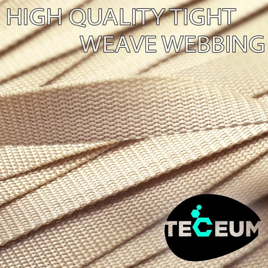 Nylon Strapping/Webbing Tan 1.5" Width