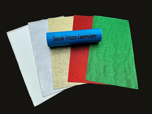 Christmas Sparkle Glitter Pack - Beach Potato Embroidery