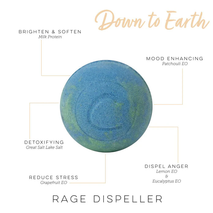 Cosset - Down to Earth Therapy Bath Bomb (Grounding Milk Bath)