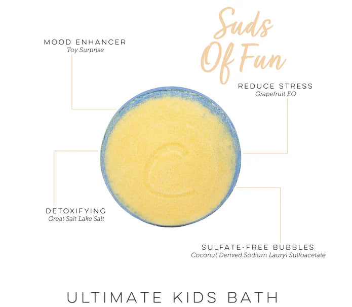 Cosset - Suds of Fun! Therapy Bath Bomb (Toy Surprise - Bubble Bath)