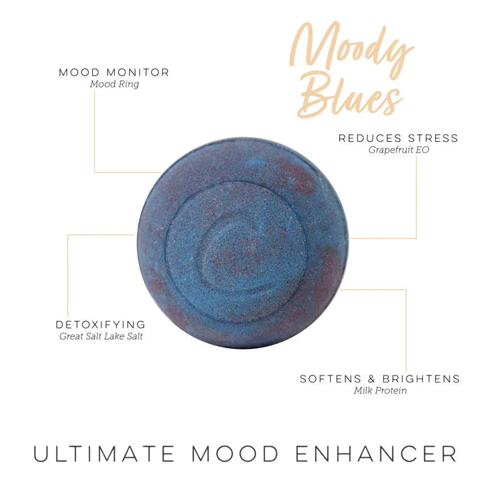Cosset - Moody Blues Therapy Bath Bomb (Mood Ring - Milk Bath)