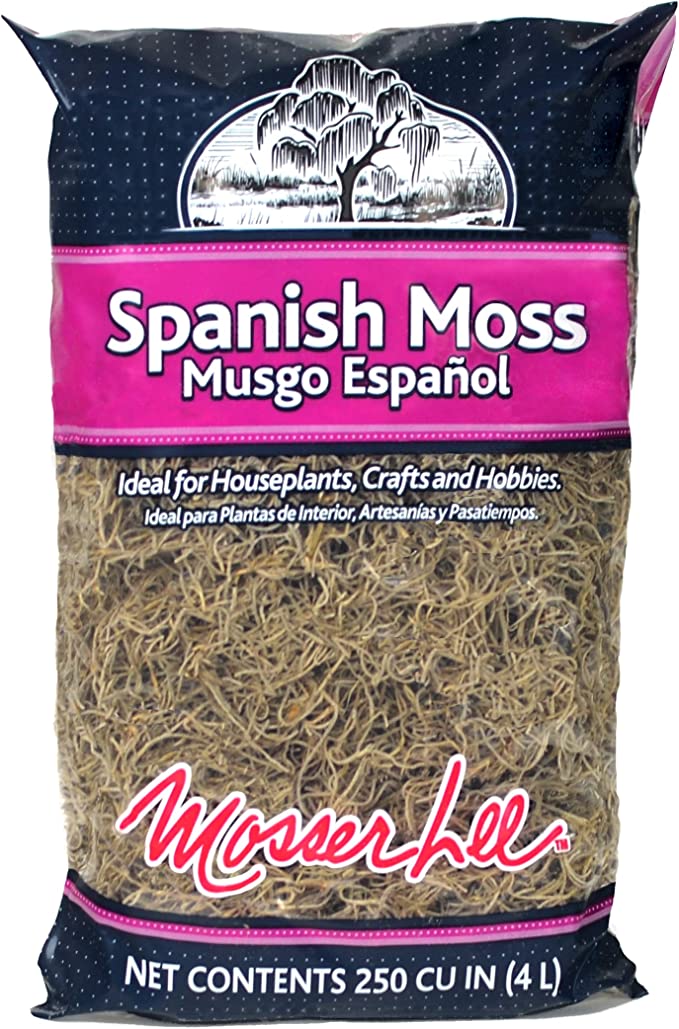Mosser Lee Spanish Moss, 250 Cubic Inches