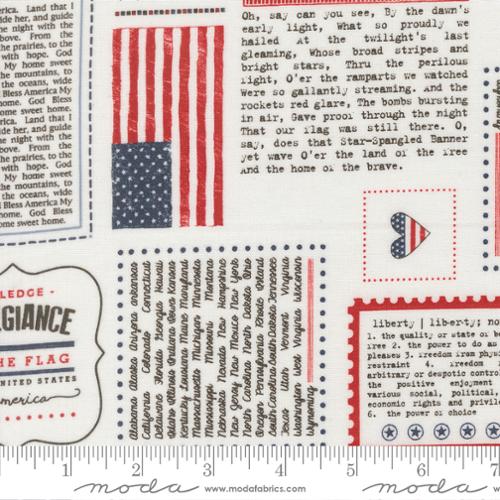 Independence Day Vanilla - Moda Fabrics