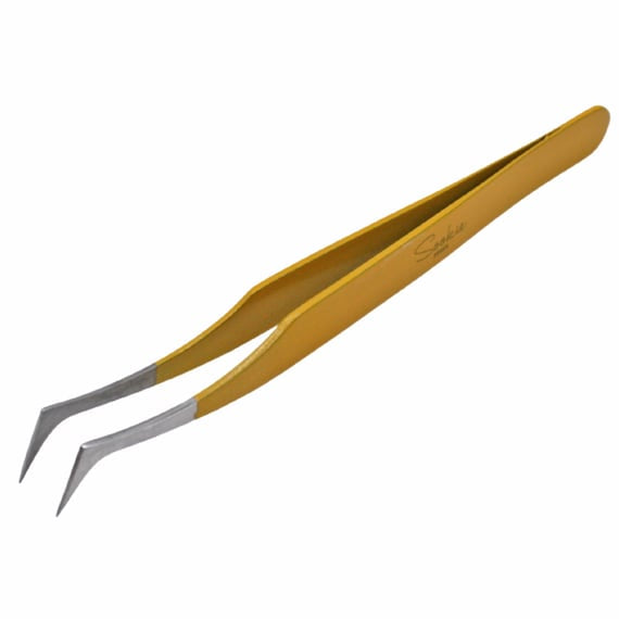 Sookie Sews 4.5” Angled Precision Tweezers