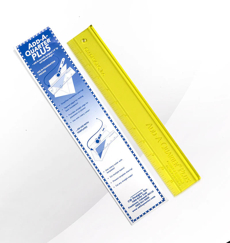 Add-A-Quarter PLUS 12in Ruler
