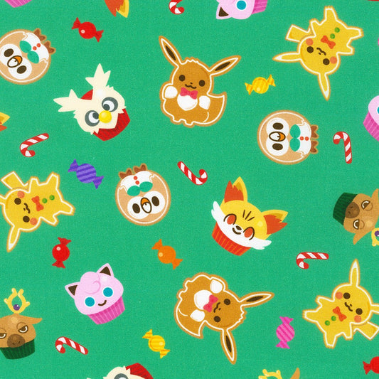 Pikachu's Holiday Christmas Sweets Green by The Pokemon Co.