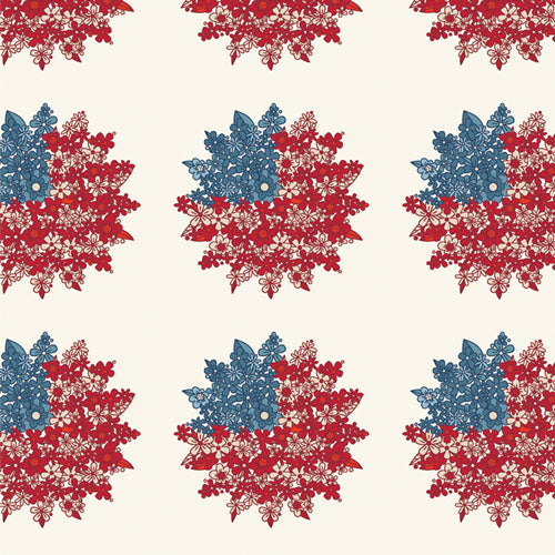 Bloomin’ Americana Bright, Bold & Free - Art Gallery Fabrics