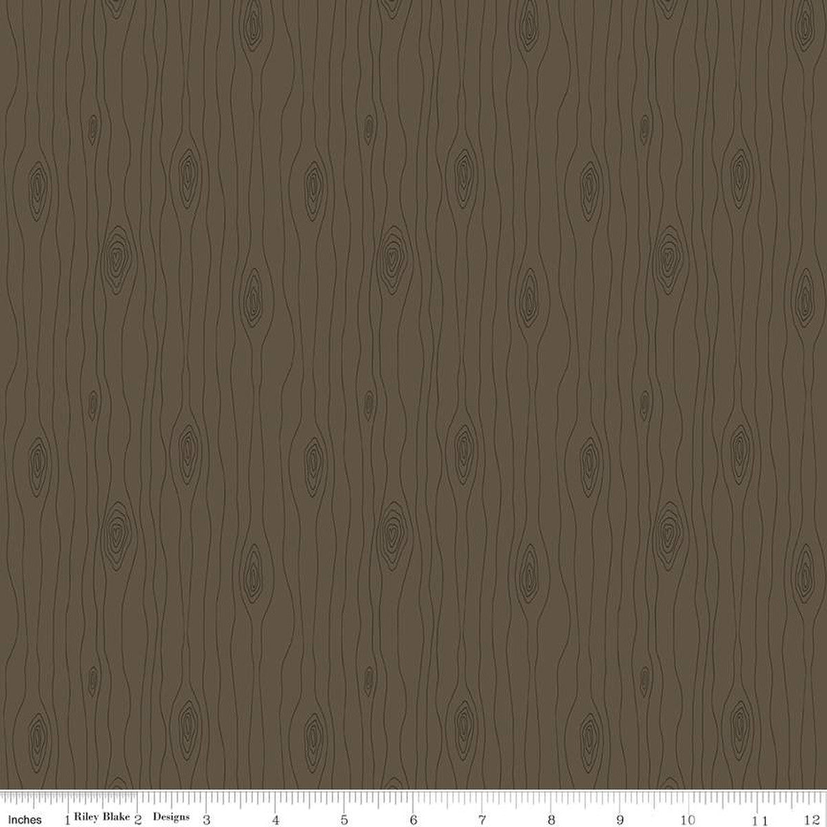 Love You S'more Bark C12145 Brown by Riley Blake Designs