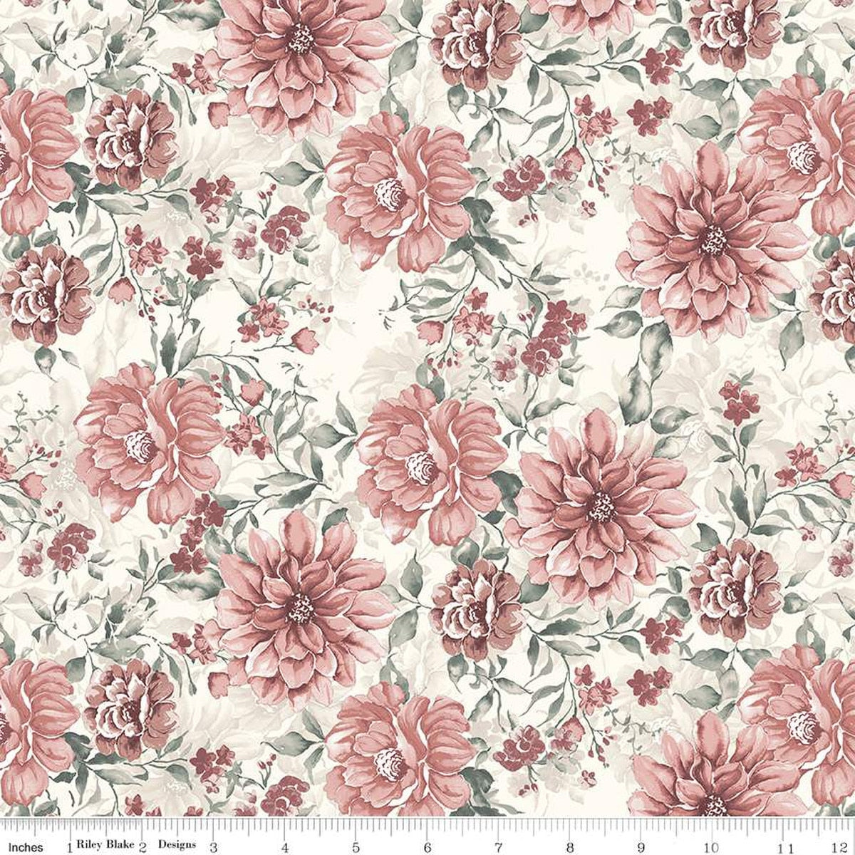A Walk on the Prairie Main Cream - Riley Blake Designs