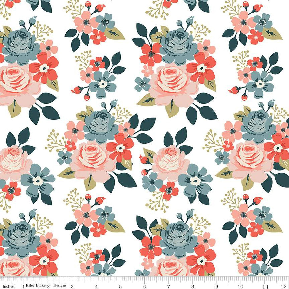Vintage Charm Main White - Riley Blake Designs