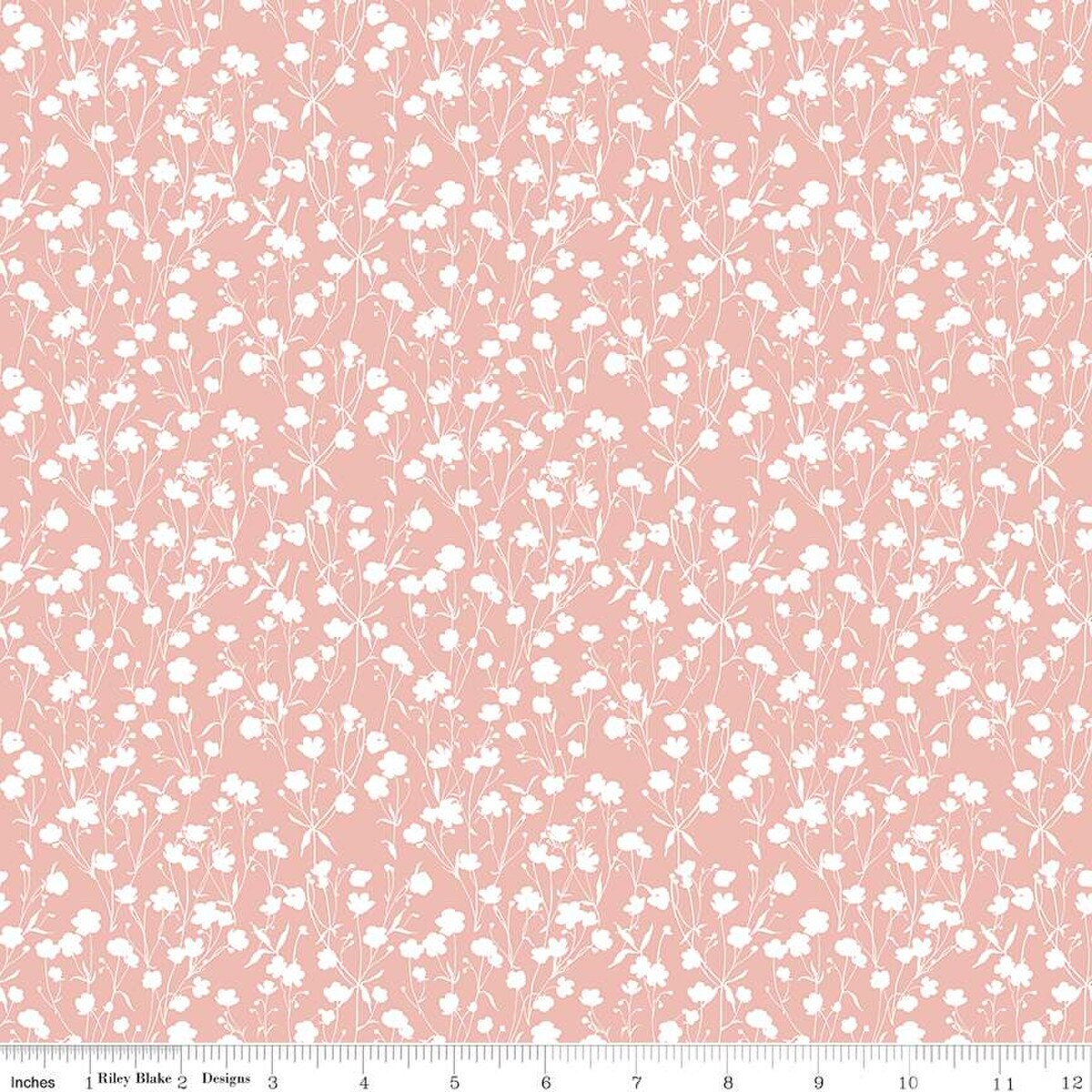 Love Me More Tonal Coral - Riley Blake Designs