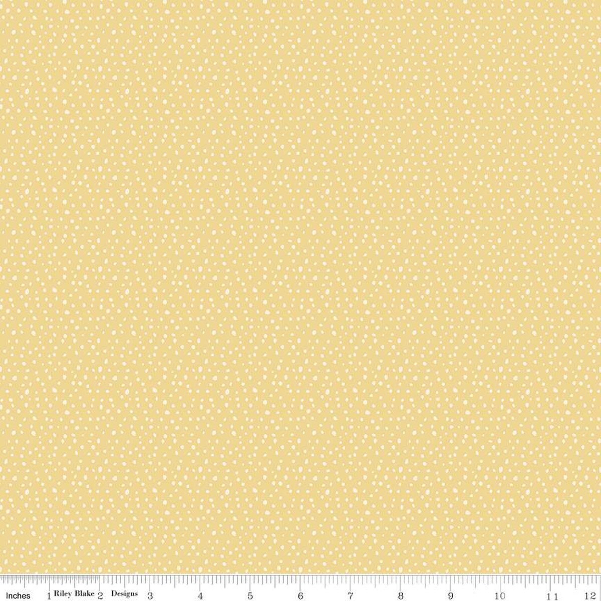Love Me More Seeds Yellow - Riley Blake Designs