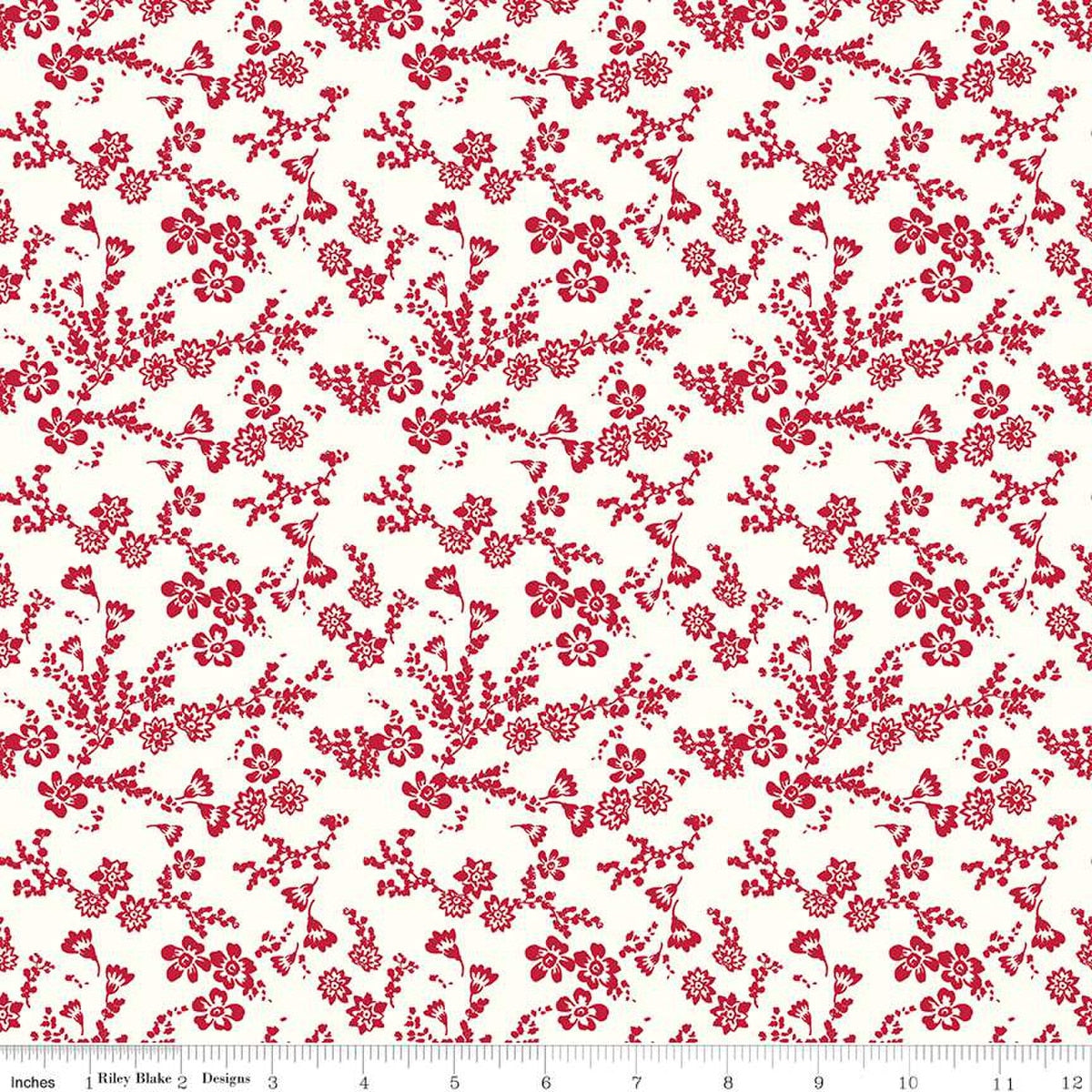 Red Delicious Velvet Cloud - Riley Blake Designs