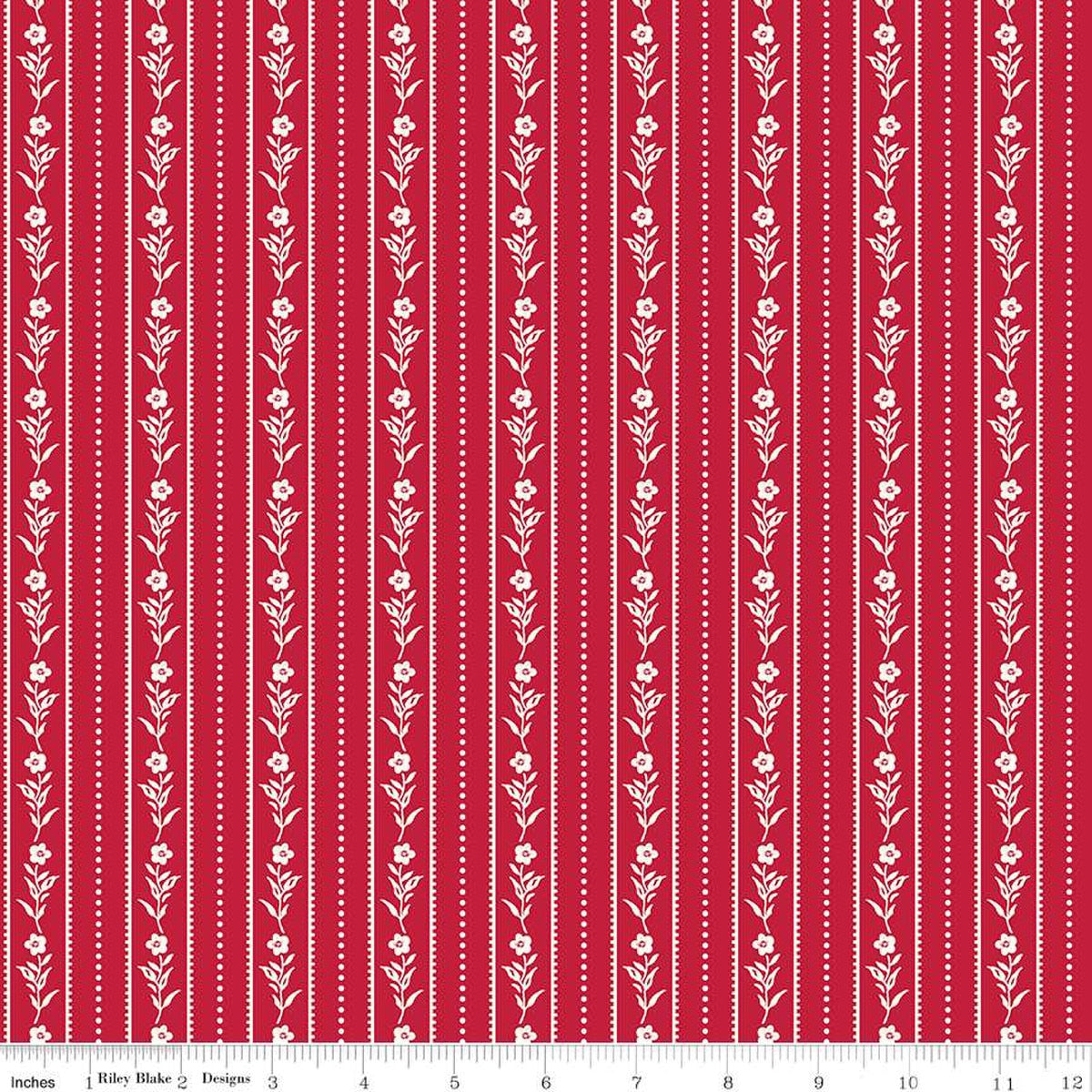 Red Delicious Currant Jelly Red - Riley Blake Designs