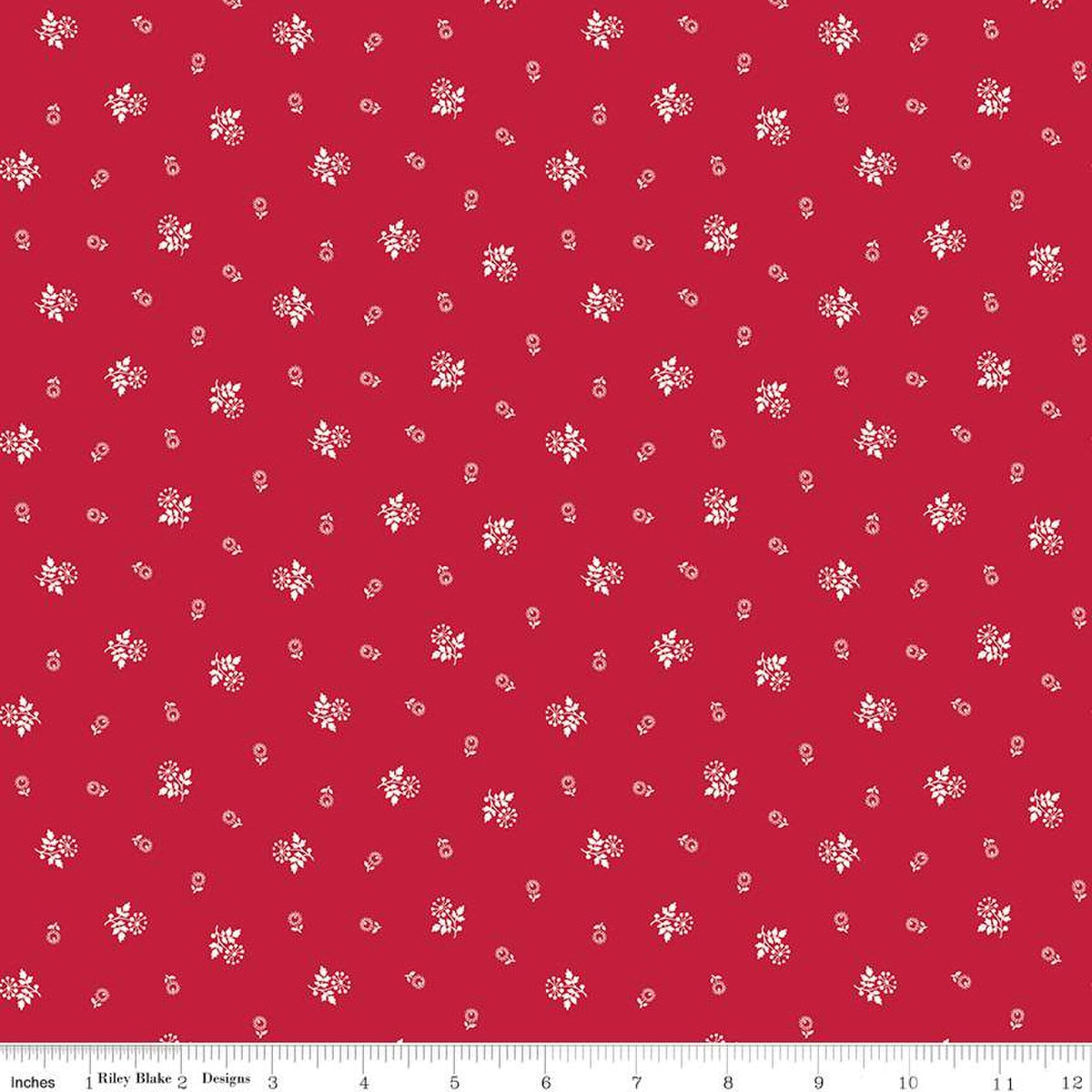 Red Delicious Raspberry Galette Red - Riley Blake Designs