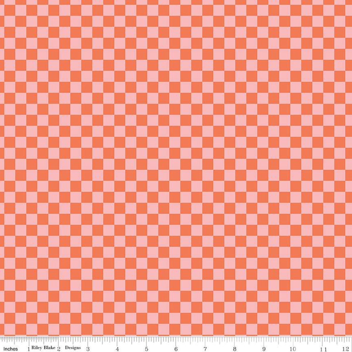 Hey Pumpkin Checks Pink - Riley Blake Designs