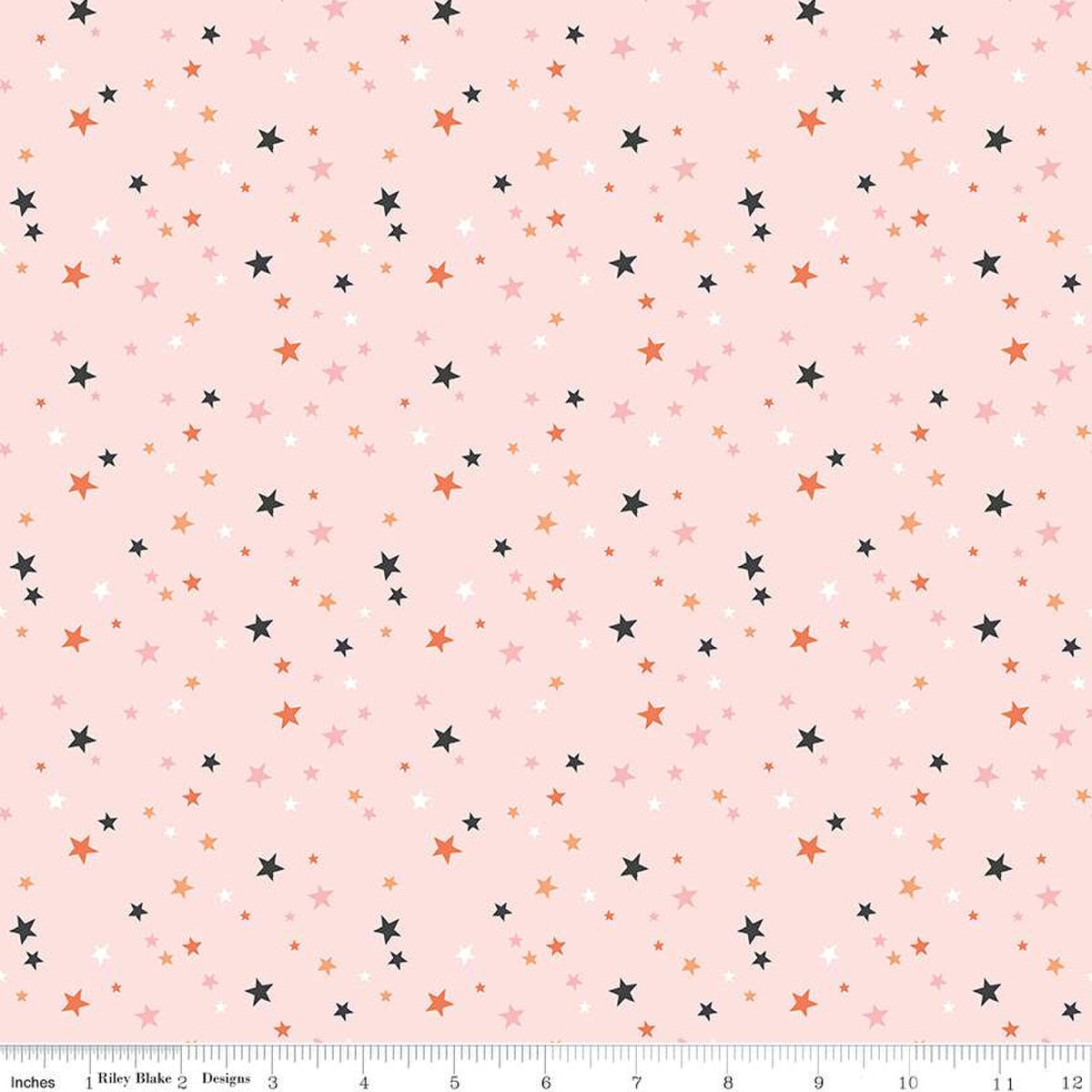 Hey Pumpkin Stars Blush - Riley Blake Designs