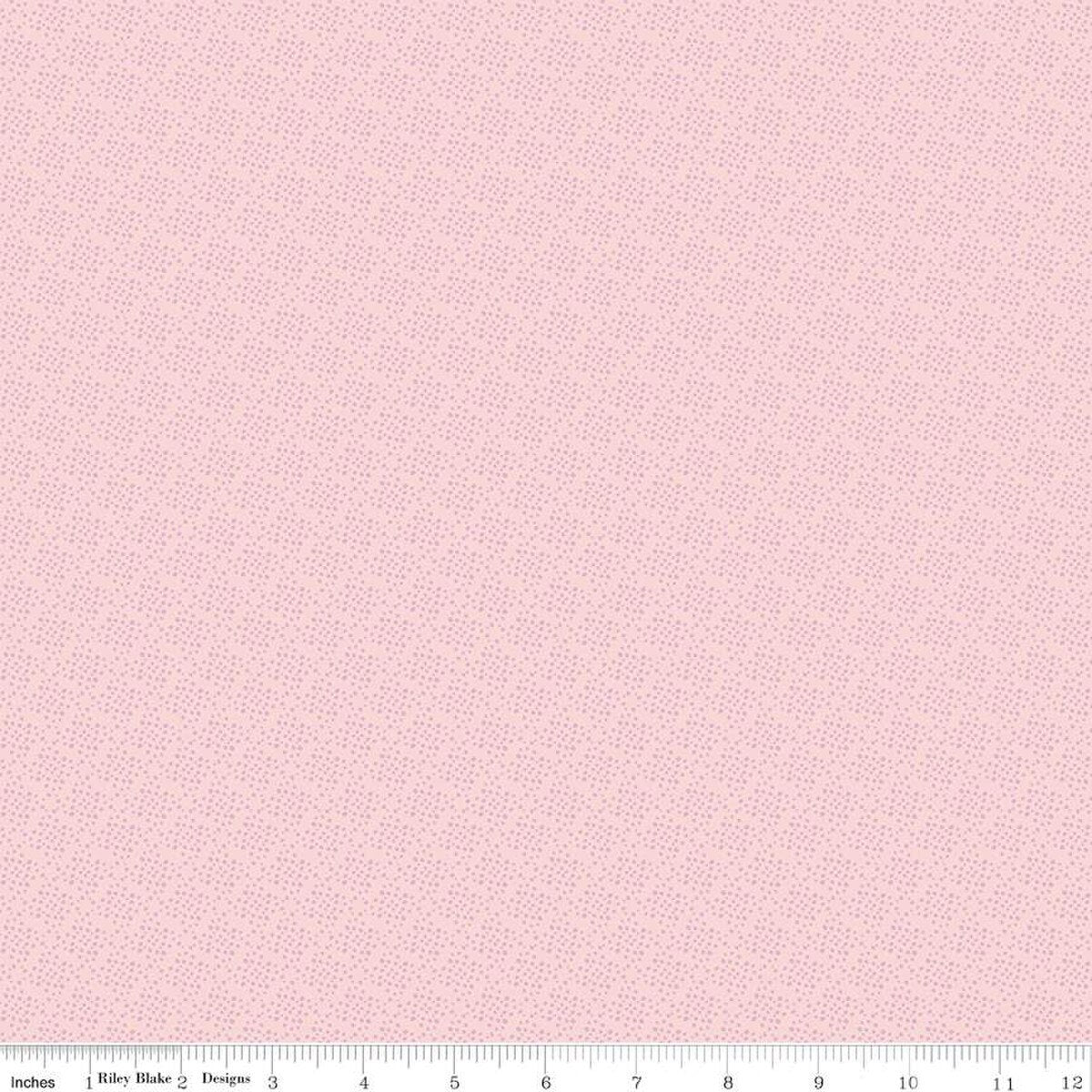 Juju's Petals Dots Pink - Riley Blake Designs