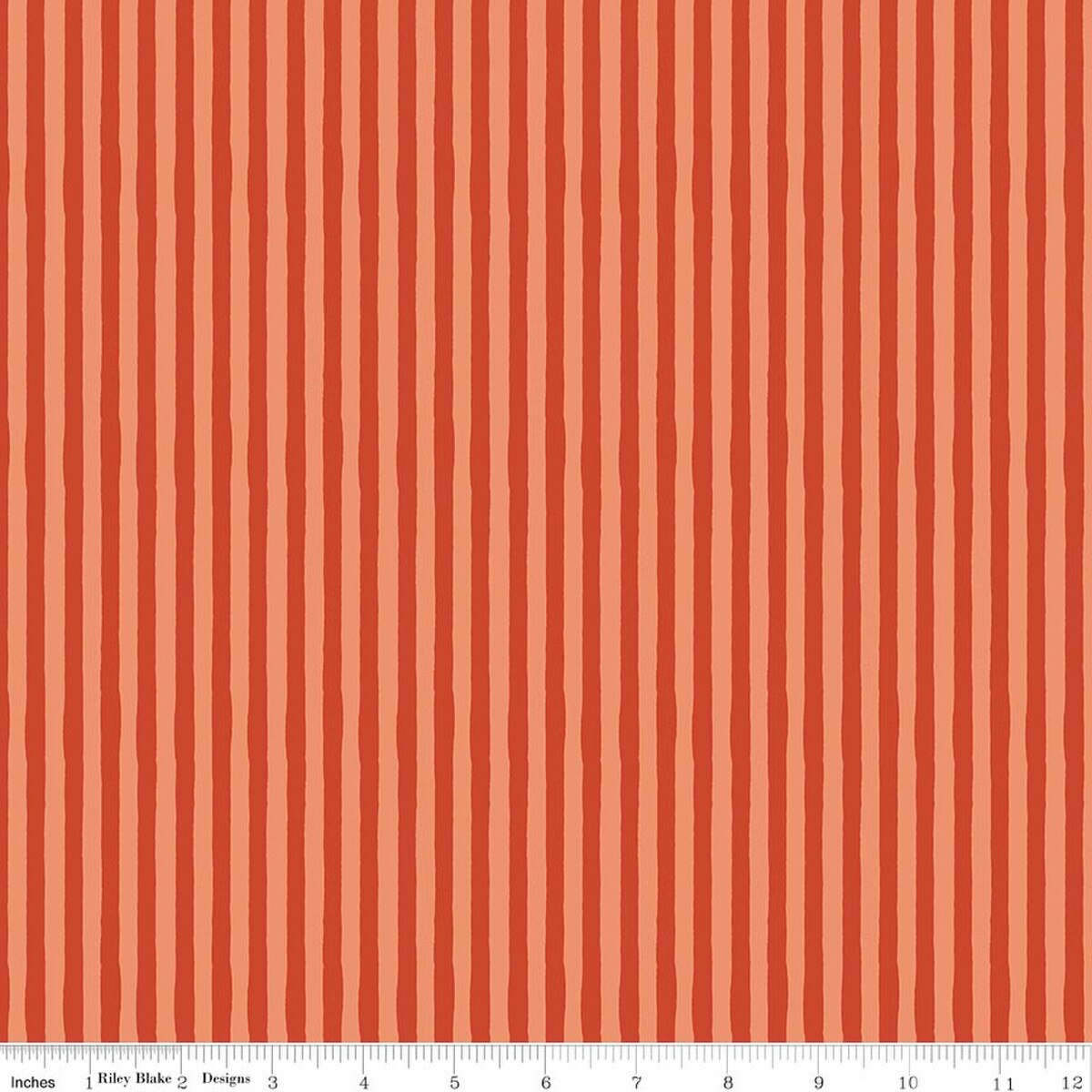 Utah Stripes Orange - Riley Blake Designs