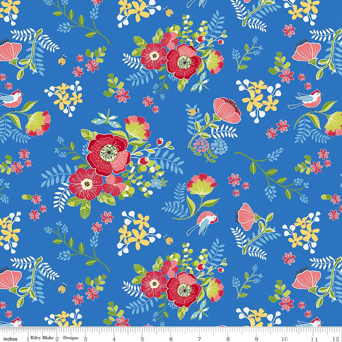 Awakening Spring Palette Azure - Riley Blake Designs