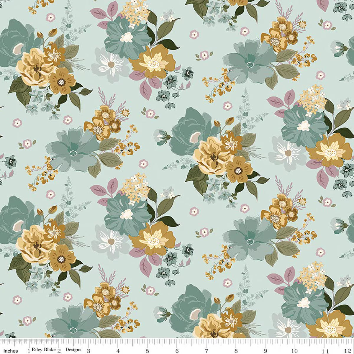 Renew Main Bleached Denim - Riley Blake Designs