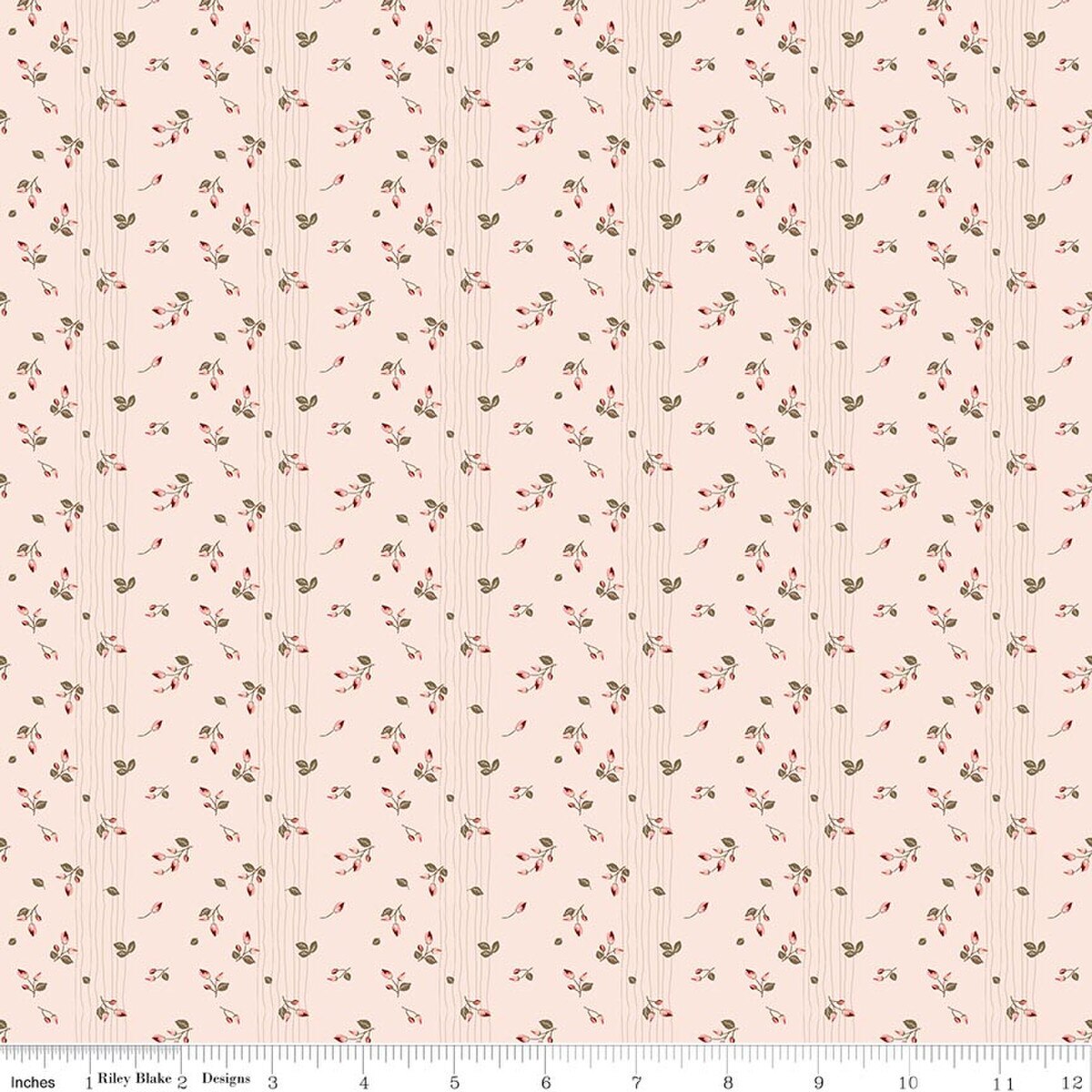 Renew Rosebuds Pink - Riley Blake Designs