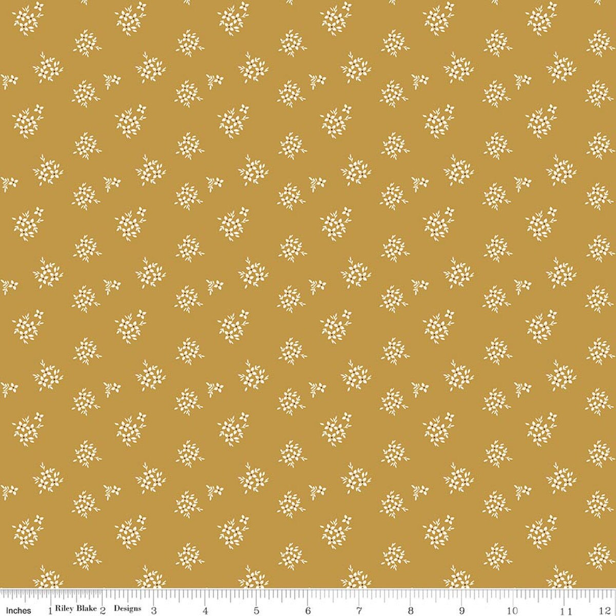 Renew Ditsy Gold - Riley Blake Designs
