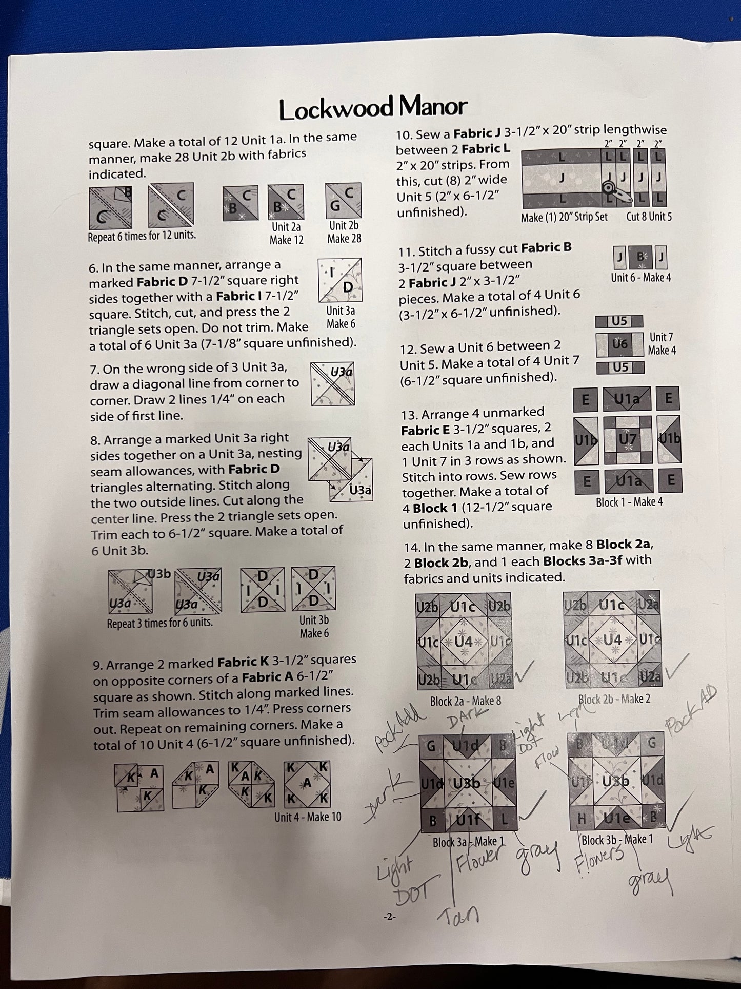 Lockwood Manner Quilt Kit - Wilmington Prints