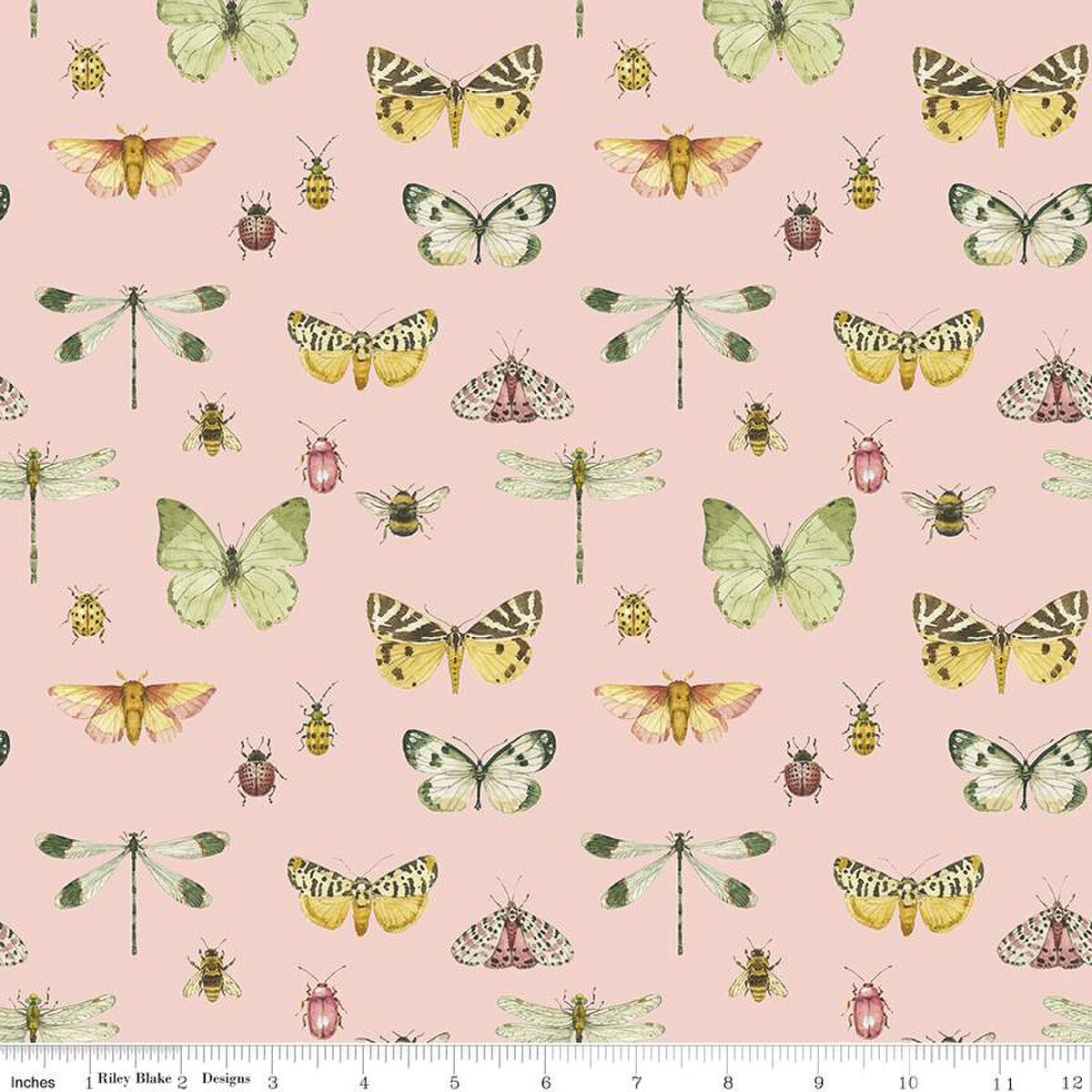 Love Me More Flutter Blush - Riley Blake Designs