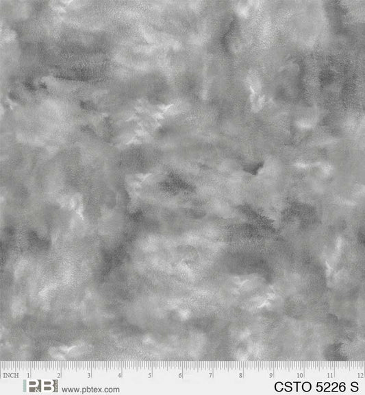 Mixed Watercolors Silver - P&B Textiles