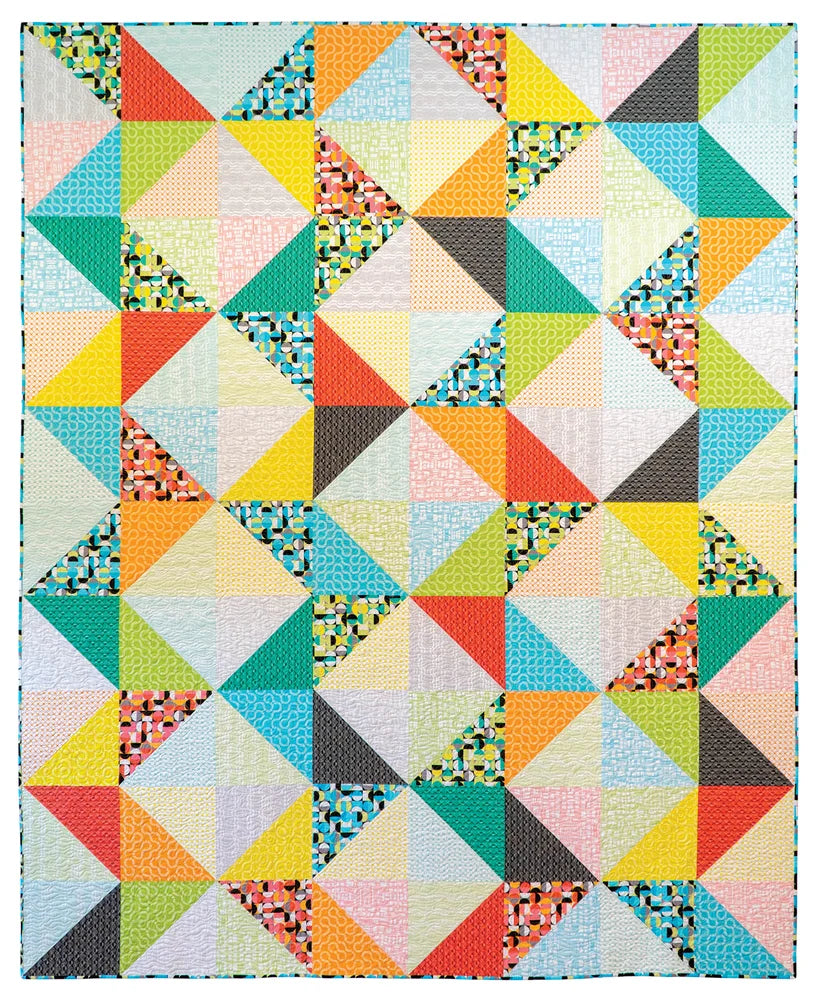 Charming Chevrons Paper Quilt Pattern by Christa