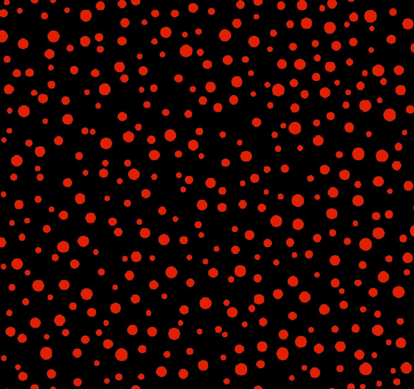 Lollie Dotted Red on Black - Yule Cool By Freckle
