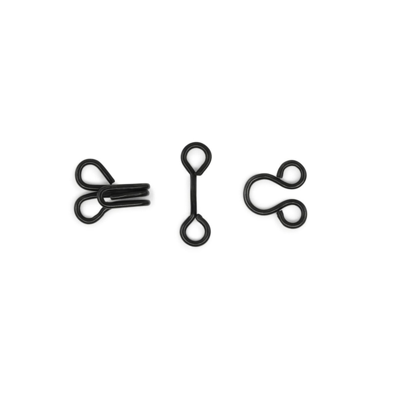 Dritz 14 Hook & Eyes sz 1 Black
