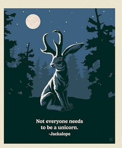 Legends of the National Parks Believe Panel Jackalope Cut - Riley Blake Designs