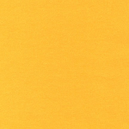 Yellow Kona Solid Flannel - Robert Kaufman