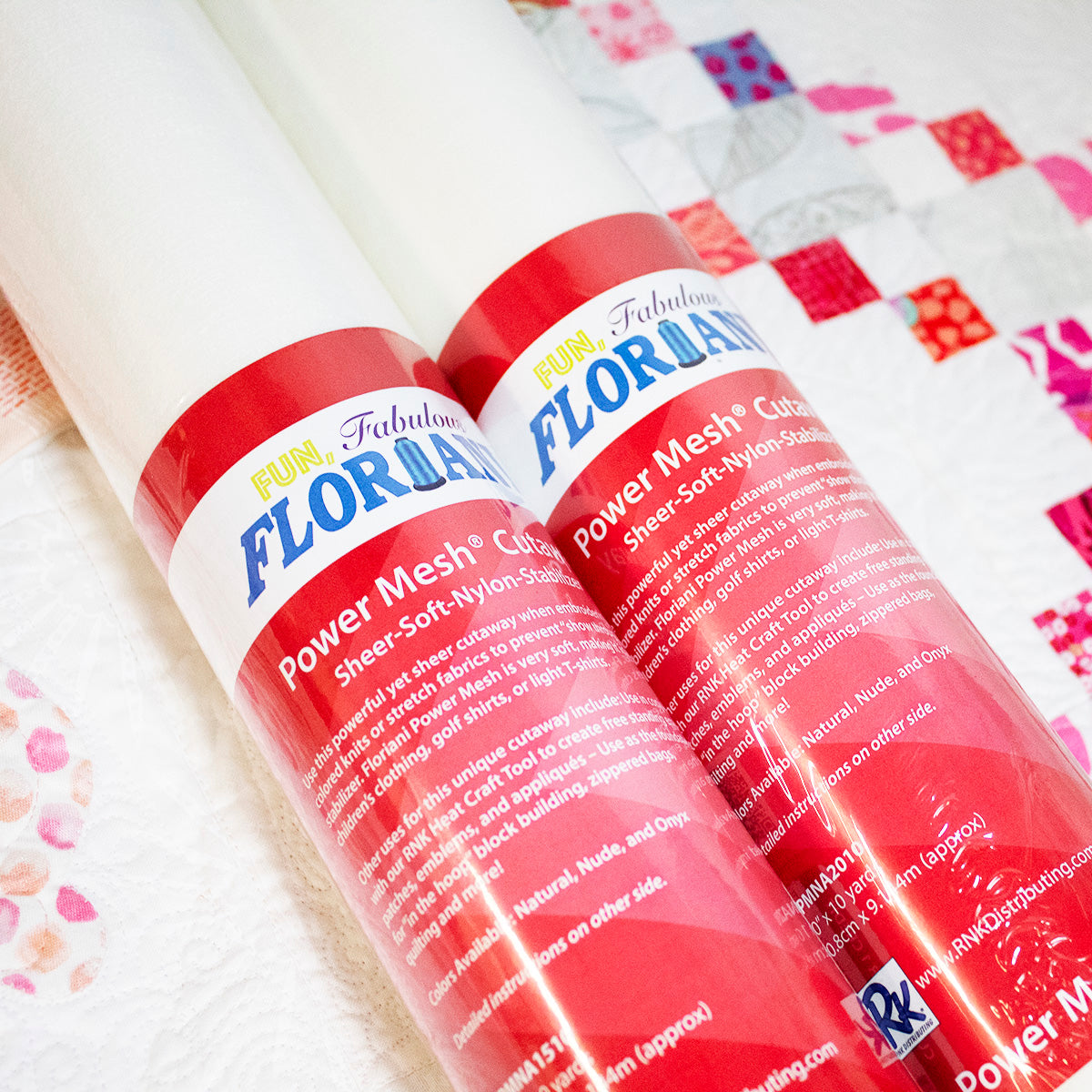 Floriani Power Mesh Natural Cutaway Stabilizer (15” X 10 YARDS)