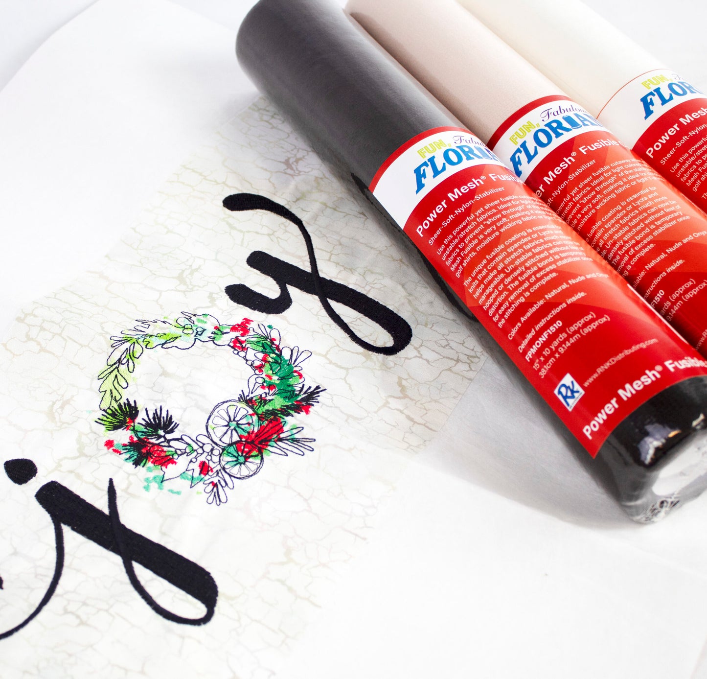 Floriani Power Mesh Fusible Natural